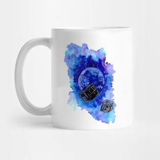 Space Cubes Invasion Mug